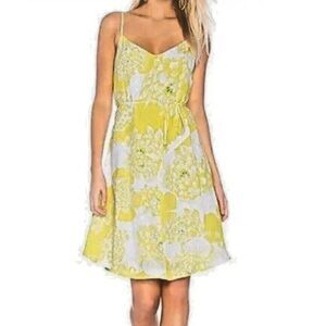 Cupcakes‎ & Cashmere Dayen Yellow Dress Floral S
